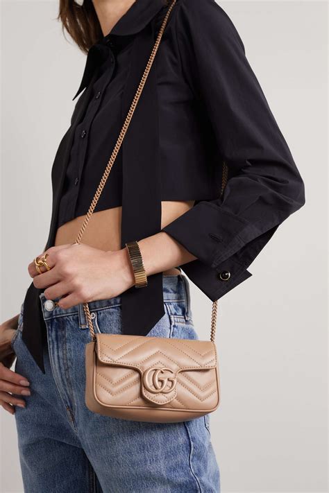 size gucci marmont super mini|Gucci Marmont super mini crossbody.